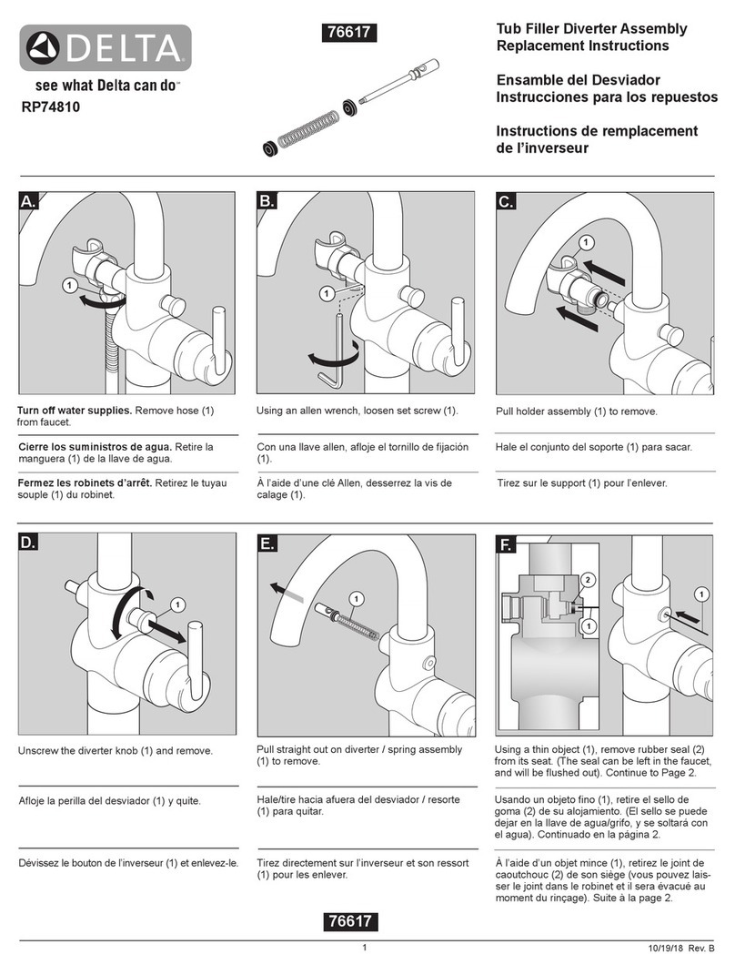 Delta RP74810 User manual