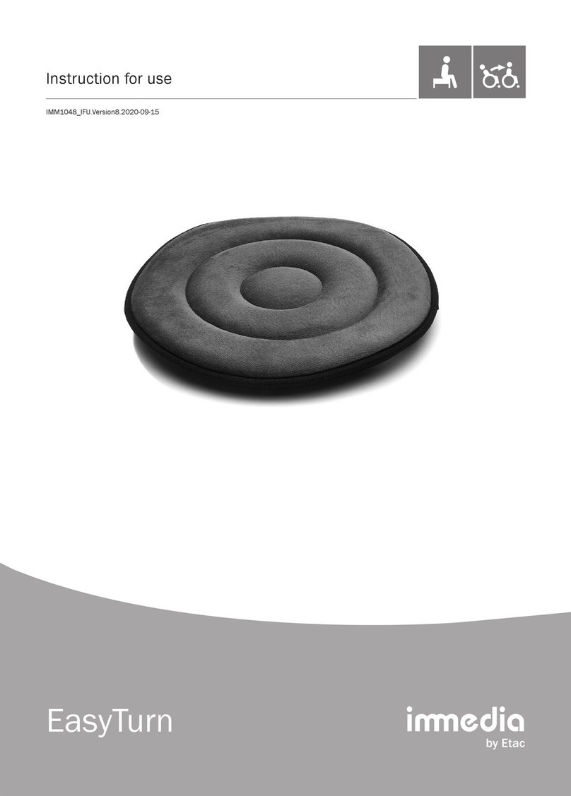 Etac Immedia EasyTurn User manual