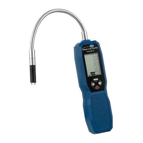 PCE Instruments PCE-BFT 2 User manual PCE Instruments PCE-BFT 2 User manual