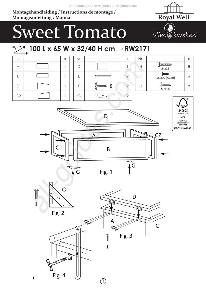 Royal Well Sweet Tomato manual Royal Well Sweet Tomato manual