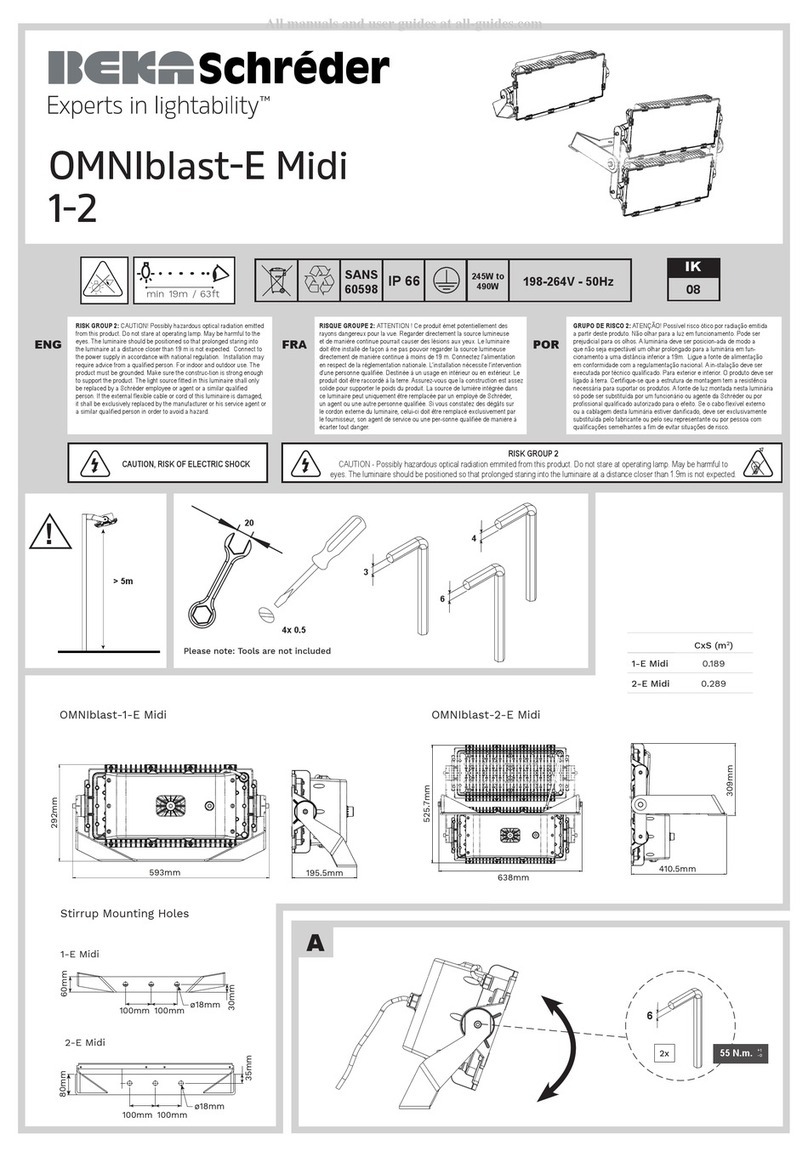 BEKA Schreder OMNIblast-E Midi 1 manual