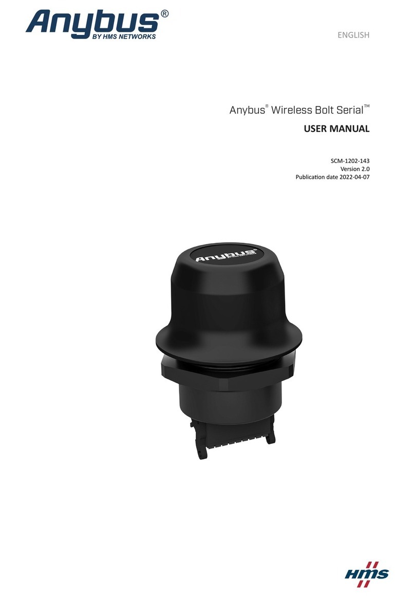 HMS Anybus Wireless Bolt Serial user manual