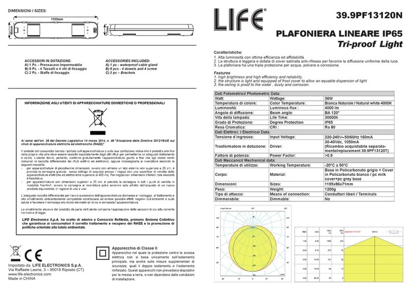 Life 39.9PF13120N quick start guide Life 39.9PF13120N quick start guide
