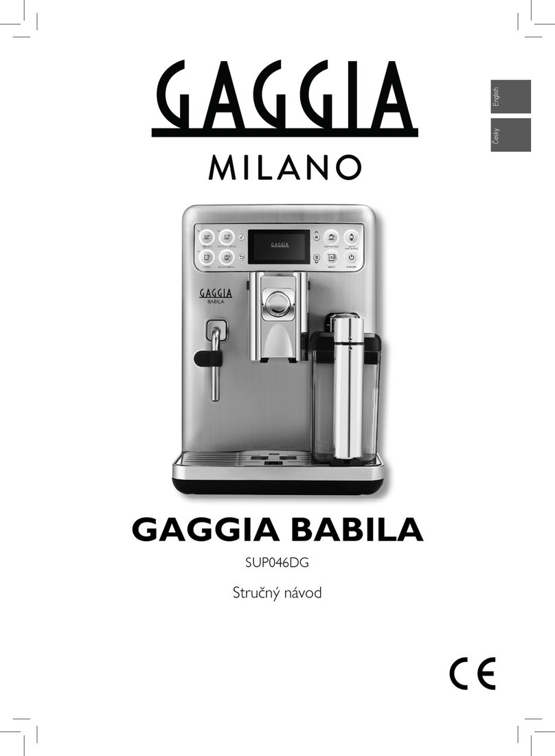 Gaggia Milano BABILA manual