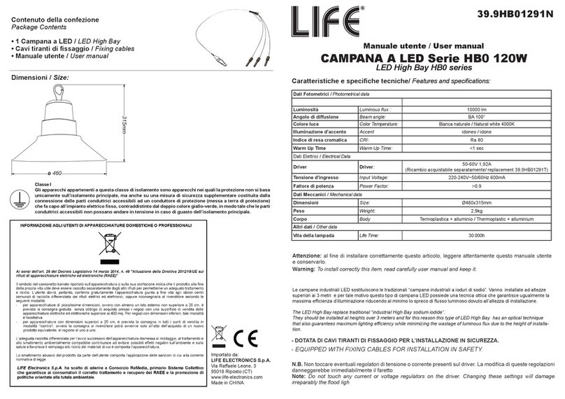 Life HB0 Series user manual