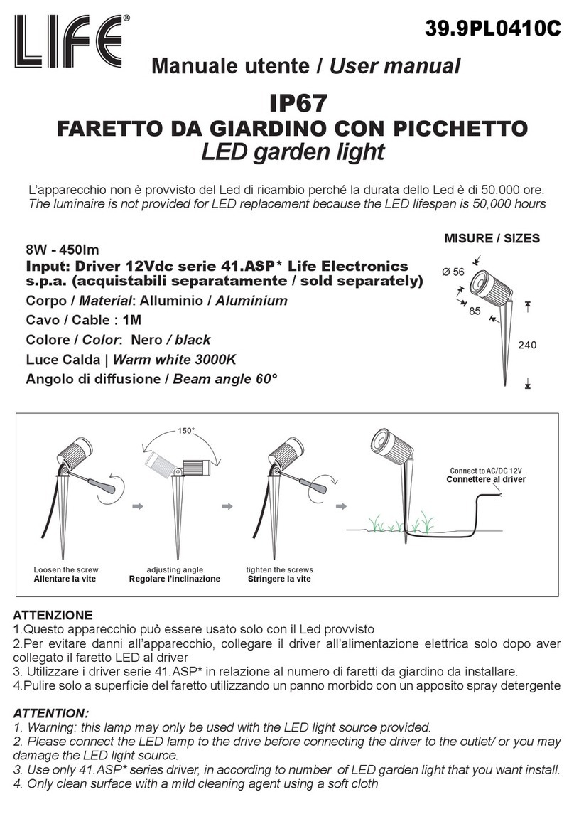 Life 39.9PL0410C user manual