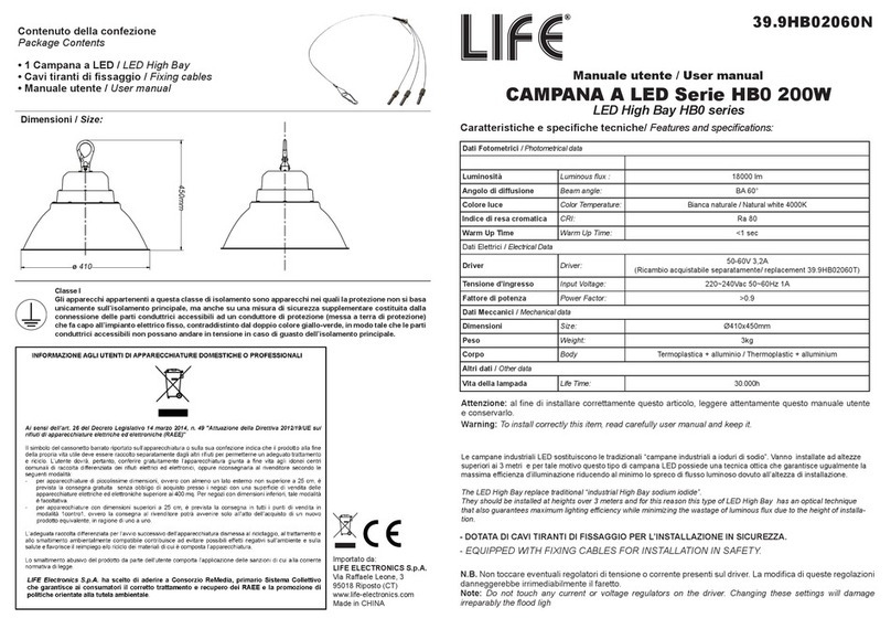 Life HB0 Series user manual