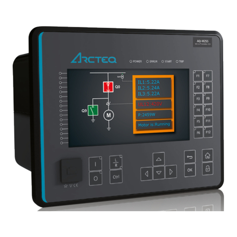 Arcteq AQ-M255 instruction manual Arcteq AQ-M255 instruction manual