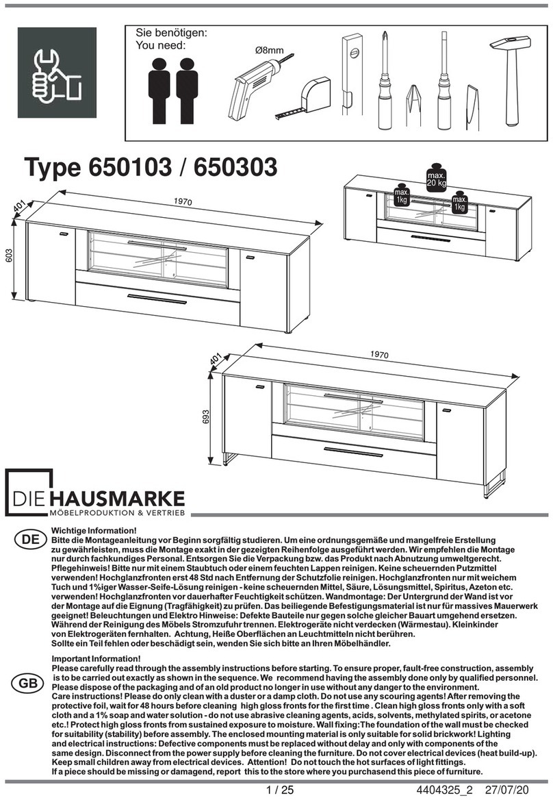 Die Hausmarke 650103 manual Die Hausmarke 650103 manual