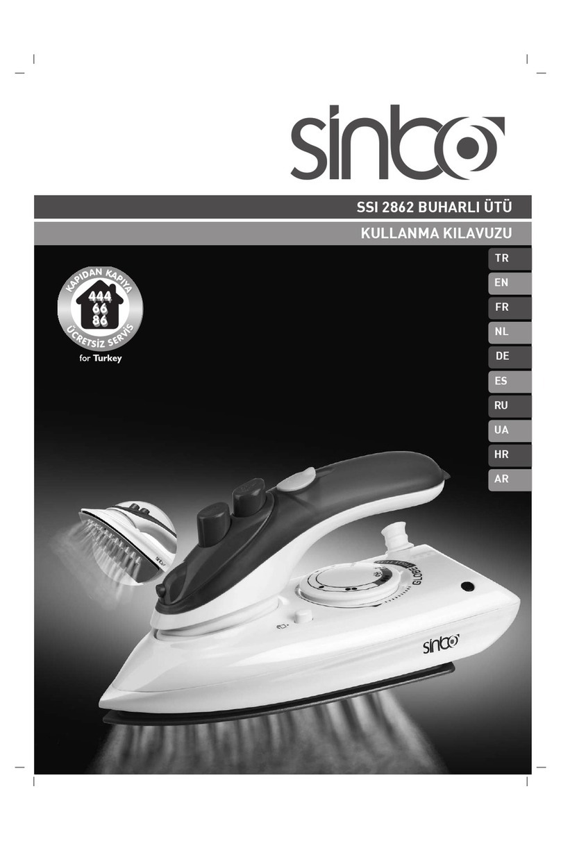 Sinbo SSI 2862 instruction manual
