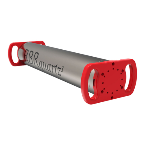 RBR quartz3 BPR zero User manual