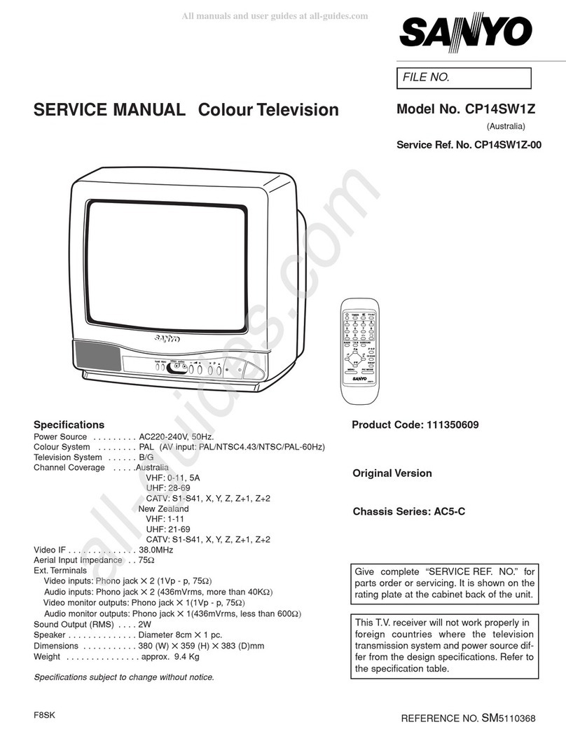 Sanyo CP14SW1Z User manual