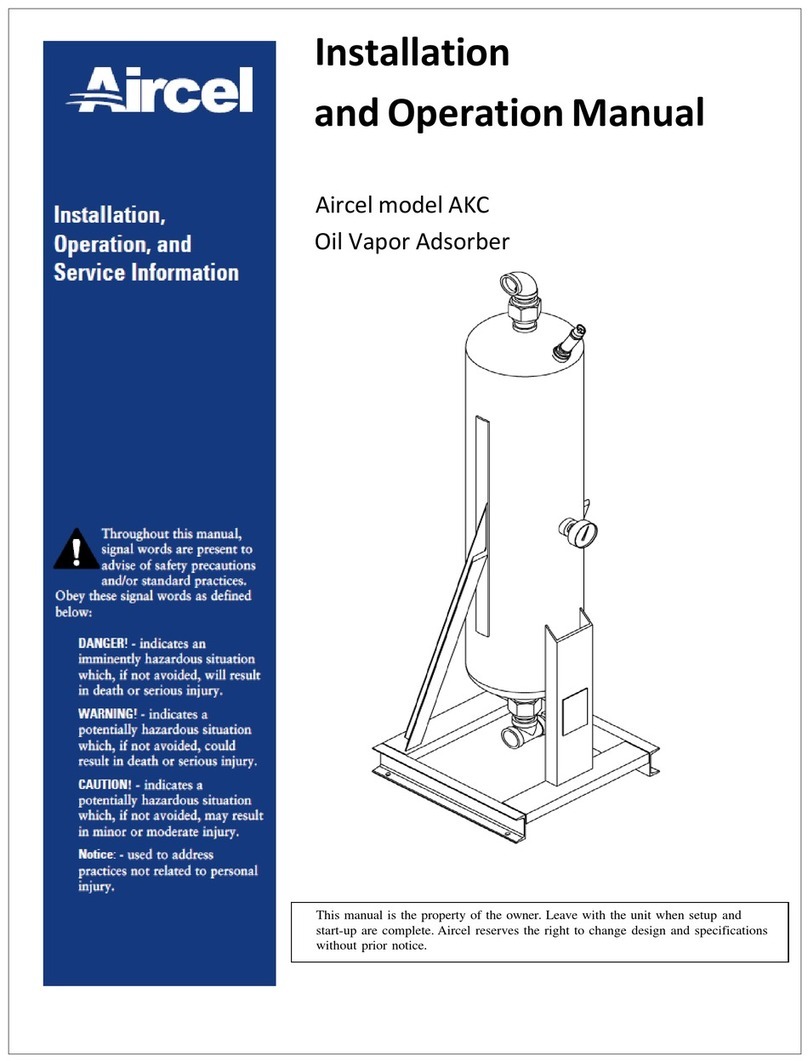 Aircel AKC Installation and operation manual
