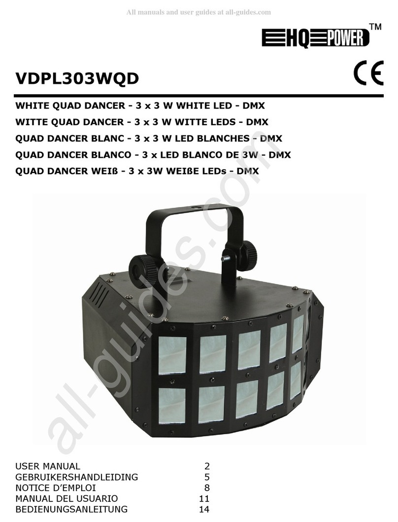 Velleman HQ POWER VDPL303WQD user manual