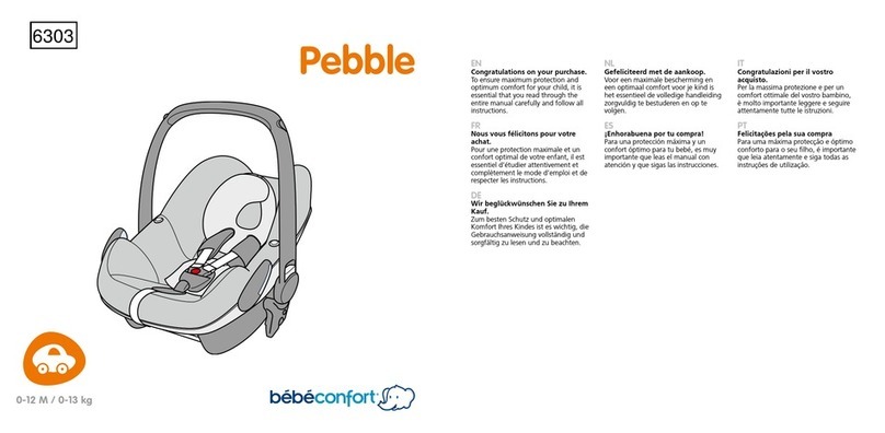 BEBE CONFORT Pebble 6303 User manual