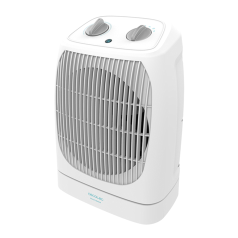 cecotec ReadyWarm 9850 Force Rotate User manual cecotec ReadyWarm 9850 Force Rotate User manual
