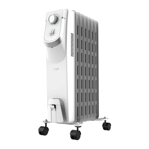 cecotec Ready Warm 5750 Space 360 User manual cecotec Ready Warm 5750 Space 360 User manual