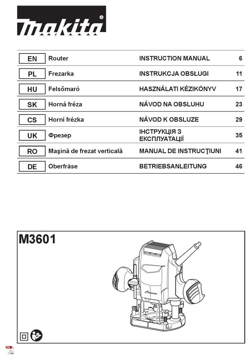 Makita M3601 User manual Makita M3601 User manual