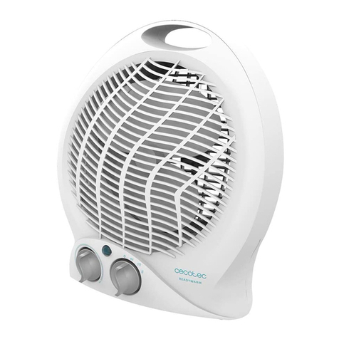 cecotec Ready Warm 9790 Force instruction manual