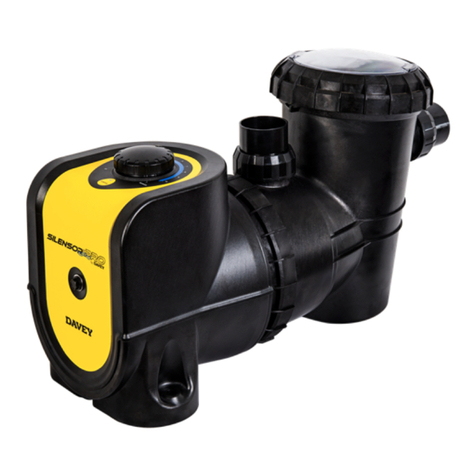 Davey SILENSOR PRO SP200BTP User manual