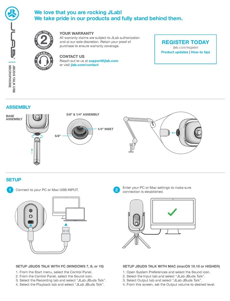 JLab JBUDS TALK User manual