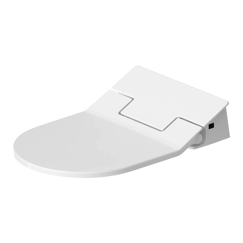 DURAVIT SensoWash 611000 00 2 00 2300 User manual DURAVIT SensoWash 611000 00 2 00 2300 User manual