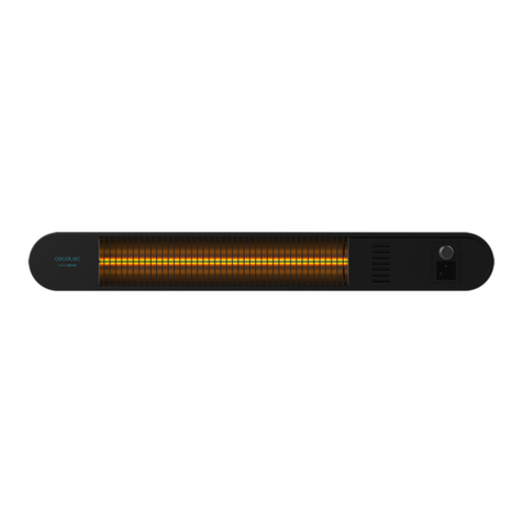 cecotec Ready Warm 8600 Power Gold User manual cecotec Ready Warm 8600 Power Gold User manual