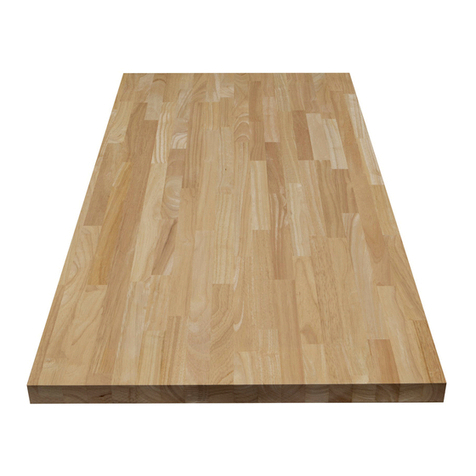 VT CenterPointe BUTCHER BLOCK COUNTERTOP Installation