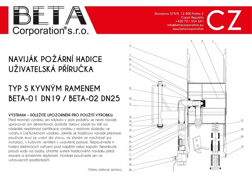 Beta 01 DN19 User manual