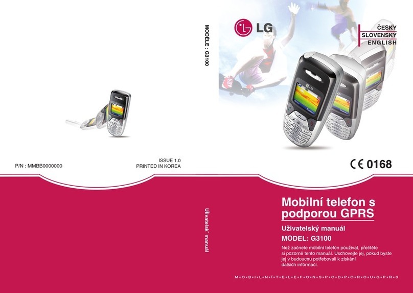 LG G3100 User manual