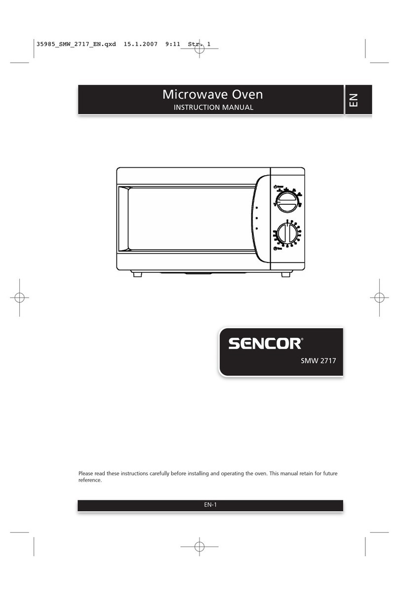 Sencor SMW 2717 User manual Sencor SMW 2717 User manual