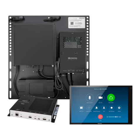 Crestron UC-CX100-Z-WM User manual Crestron UC-CX100-Z-WM User manual