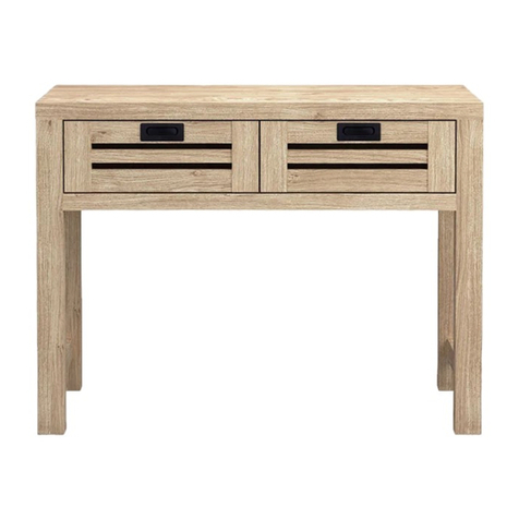Mocka Asha Console Table User manual Mocka Asha Console Table User manual