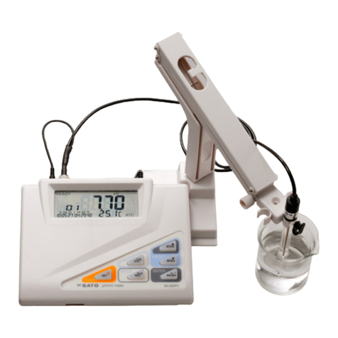 SATO KEIRYOKI SK-650PH User manual