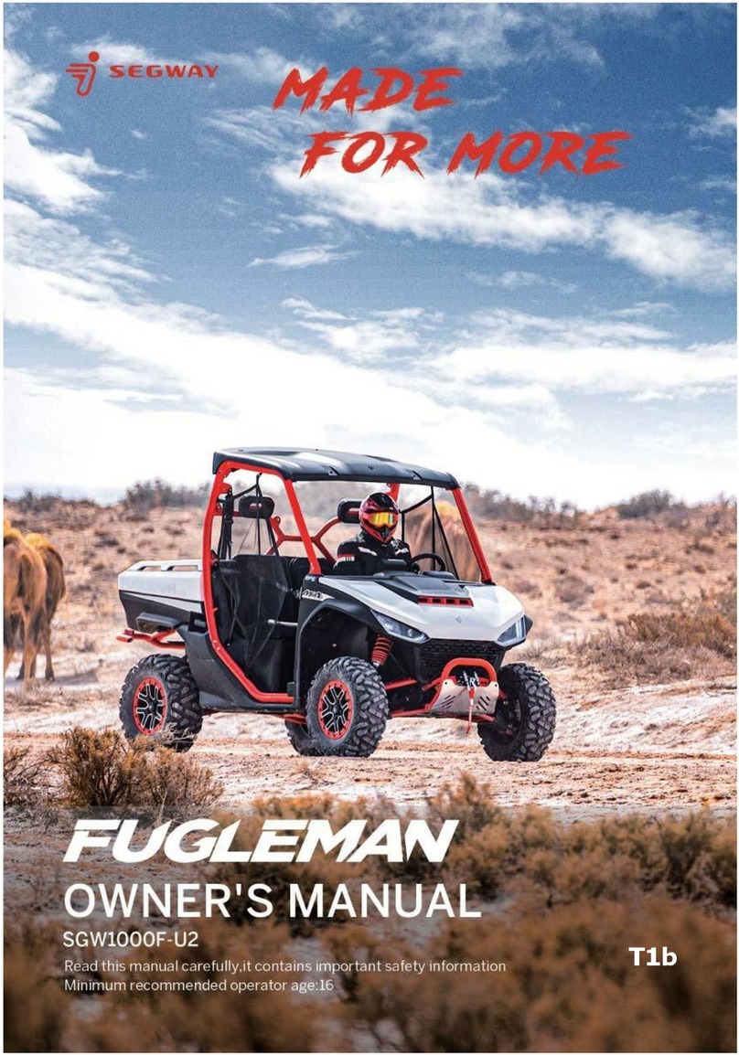 Segway FUGLEMAN SGW1000F-U2 owner's manual