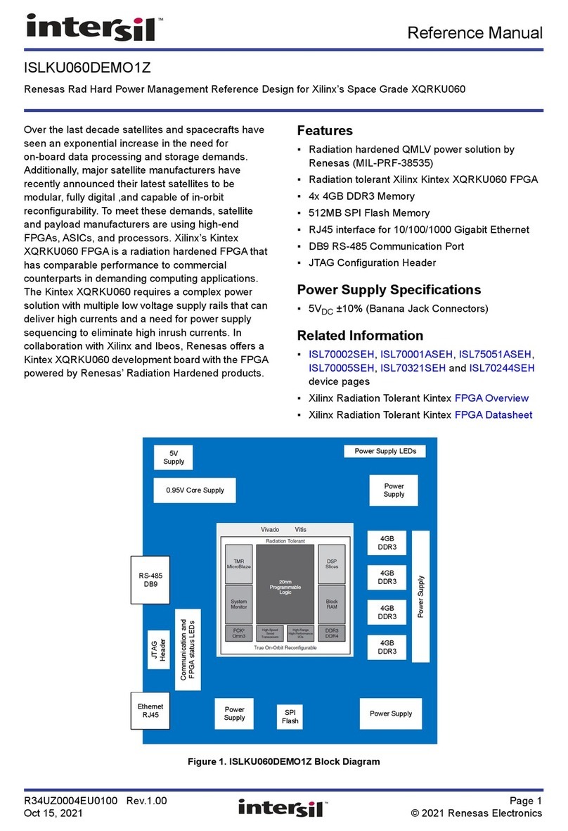 Intersil ISLKU060DEMO1Z User manual