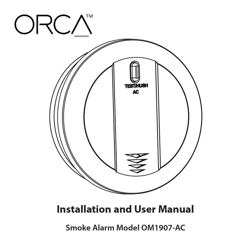 Orca OM1907-AC Installation and user manual