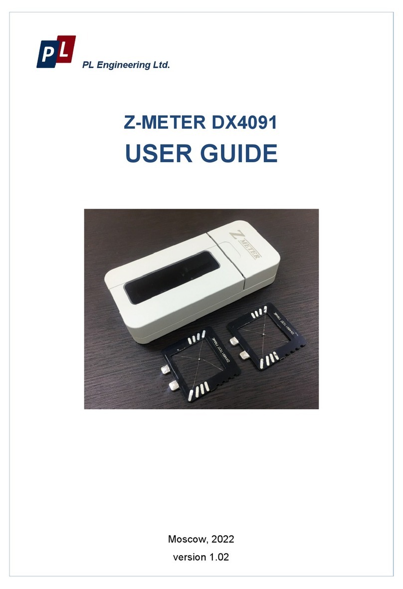 PL Engineering Z-Meter DX4091 user guide