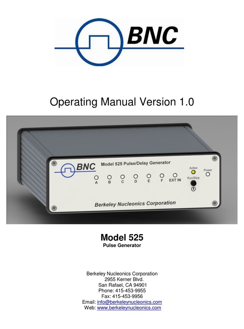 BNC 525 operating manual