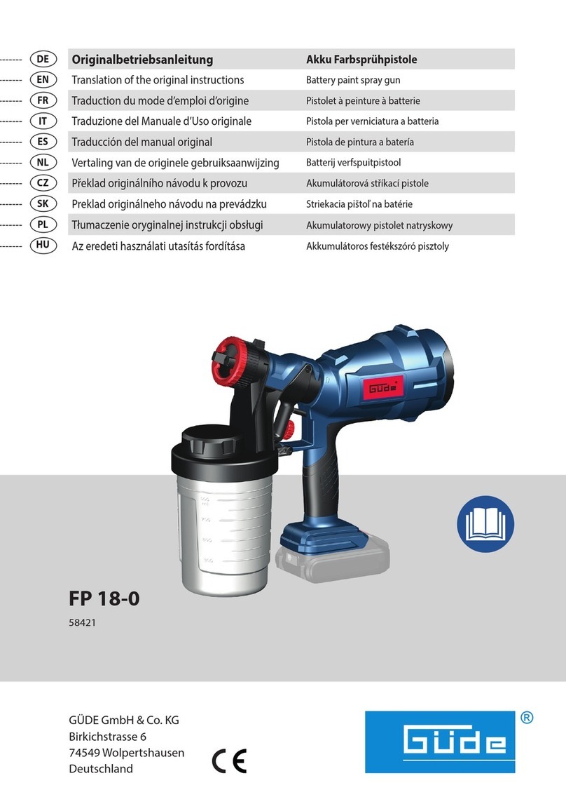 GÜDE FP 18-0 Translation of the original instructions