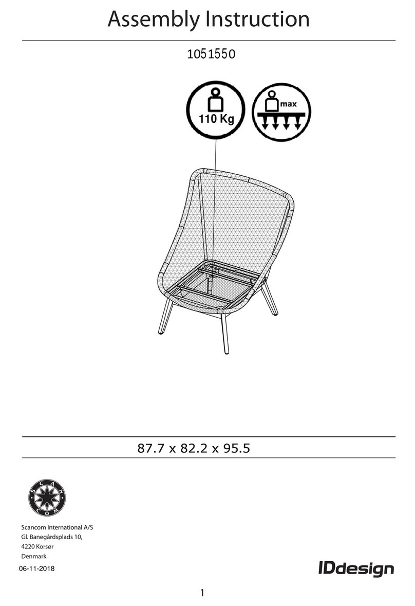 Scancom IDdesign 1051550 User manual