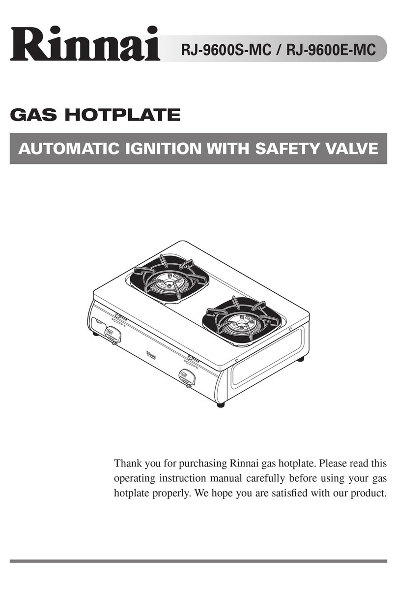 Rinnai RJ-9600S-MC manual