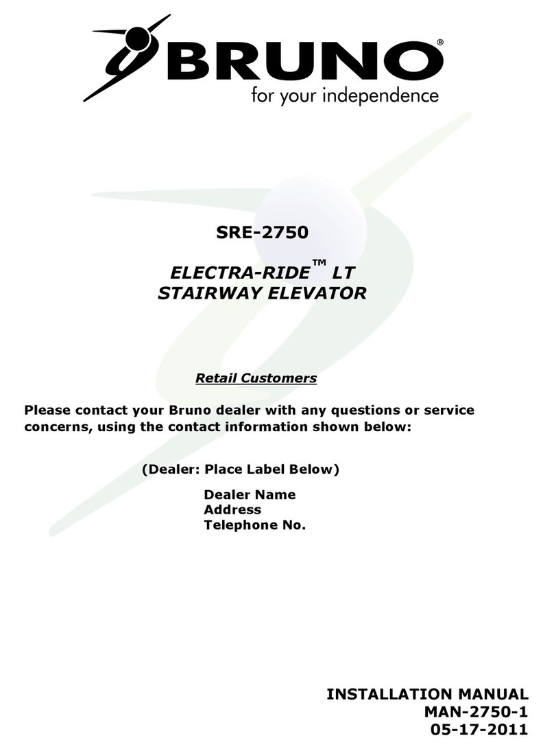 Bruno ELECTRA-RIDE LT User manual