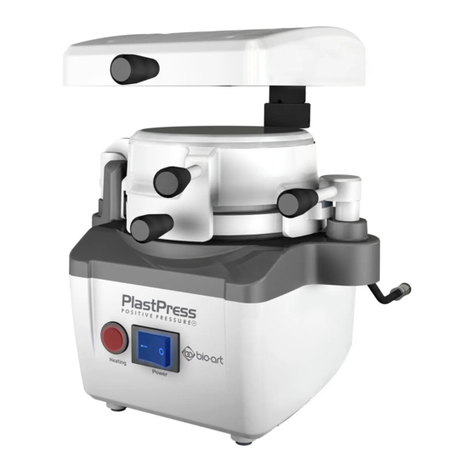 Bio-Art PlastPress POSITIVE PRESSURE+ instruction manual
