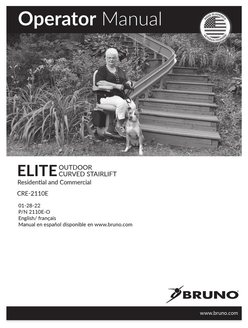 Bruno OUTDOOR ELITE CRE-2110E Operator's manual