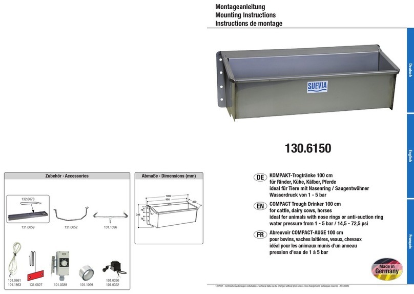 Suevia 130.6150 Mounting instructions