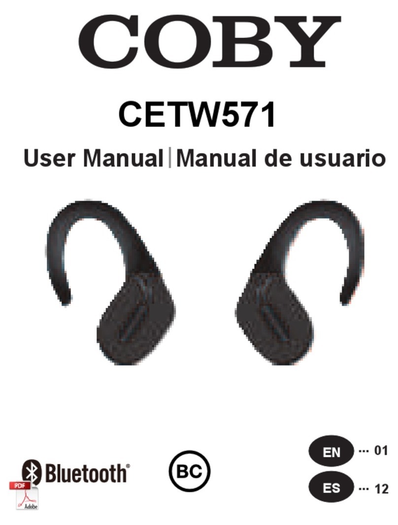 Coby CETW571 user manual
