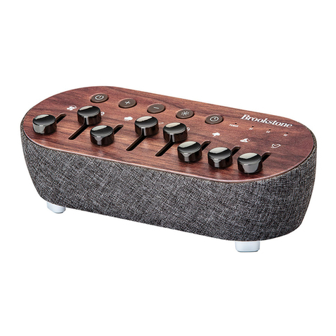 Brookstone B-SS-MX800 manual