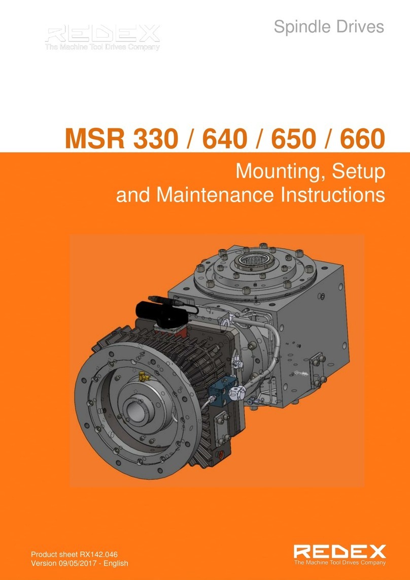 REDEX MSR 330 manual