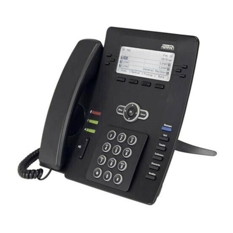 ADTRAN IP 706 Quick start manual